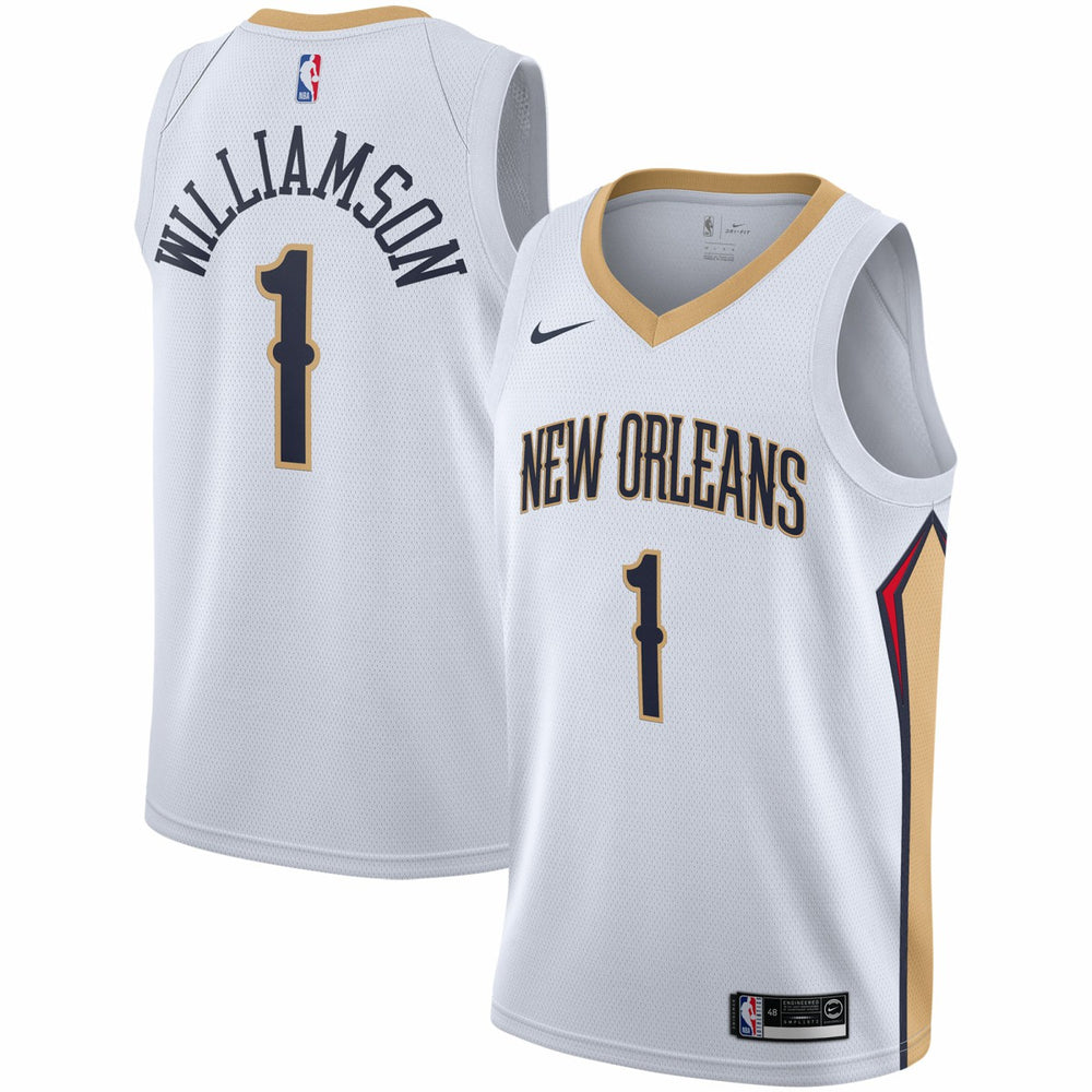 Zion Williamson New Orleans Pelicans 2019/2020 Swingman Jersey Association Edition White - NBA