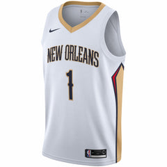 Zion Williamson New Orleans Pelicans 2019/2020 Swingman Jersey Association Edition White - NBA