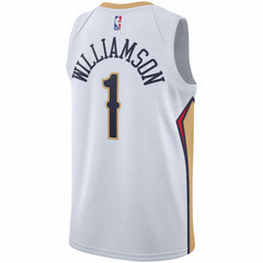 Zion Williamson New Orleans Pelicans 2019/2020 Swingman Jersey Association Edition White - NBA