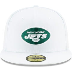New York Jets New Era Omaha 59FIFTY Fitted Hat White | NFL