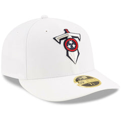 Tennessee Titans New Era Omaha Low Profile 59FIFTY Fitted Hat White | NFL