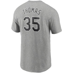 Frank Thomas Chicago White Sox Nike Cooperstown Collection Name & Number T-Shirt - MLB