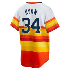 Nolan Ryan Houston Astros Nike Home Cooperstown Collection Player Jersey - MLB