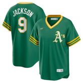 Reggie Jackson Athletics Nike Road Cooperstown Collection Player Jersey - MLB