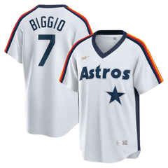 Craig Biggio Houston Astros Nike Home Cooperstown Collection Logo Player Jersey - MLB