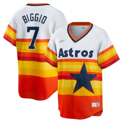 Craig Biggio Houston Astros Nike Home Cooperstown Collection Player Jersey - MLB