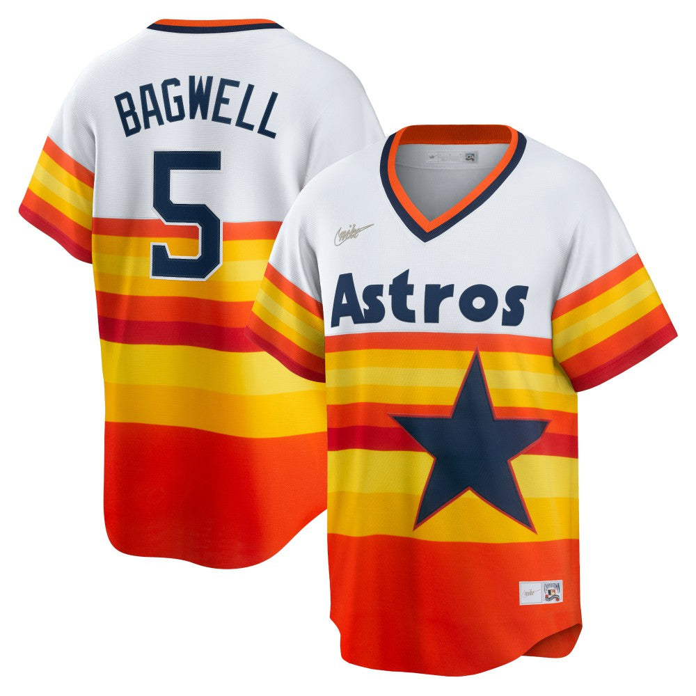 Jeff Bagwell Houston Astros Nike Home Cooperstown Collection Player Jersey - MLB