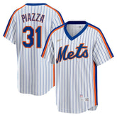 Mike Piazza New York Mets Nike Home Cooperstown Collection Player Jersey - MLB