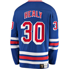 Glenn Healy New York Rangers Fanatics Premier Breakaway Retired Player Jersey - Blue - NHL