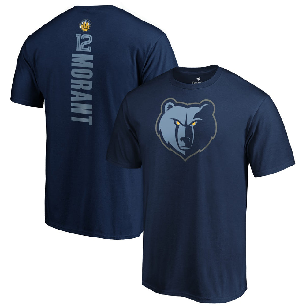 Ja Morant Memphis Grizzlies 2019 NBA Draft Playmaker Name & Number T-Shirt Navy - NBA