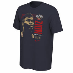 Zion Williamson New Orleans Pelicans 2019 NBA Draft First Round Rookie T-Shirt Navy - NBA