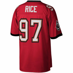 Simeon Rice Tampa Bay Buccaneers Legacy Replica Jersey Red | Mitchell & Ness