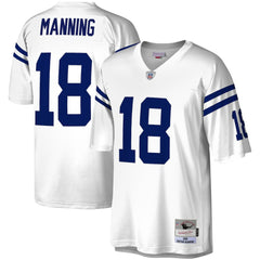 Peyton Manning Indianapolis Colts Legacy Replica Jersey White | Mitchell & Ness