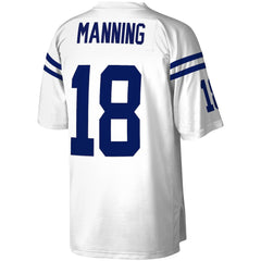 Peyton Manning Indianapolis Colts Legacy Replica Jersey White | Mitchell & Ness