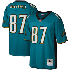 Keenan McCardell Jacksonville Jaguars Legacy Replica Jersey Teal | Mitchell & Ness