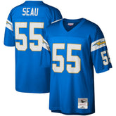 Junior Seau Los Angeles Chargers Legacy Replica Jersey Powder Blue | Mitchell & Ness