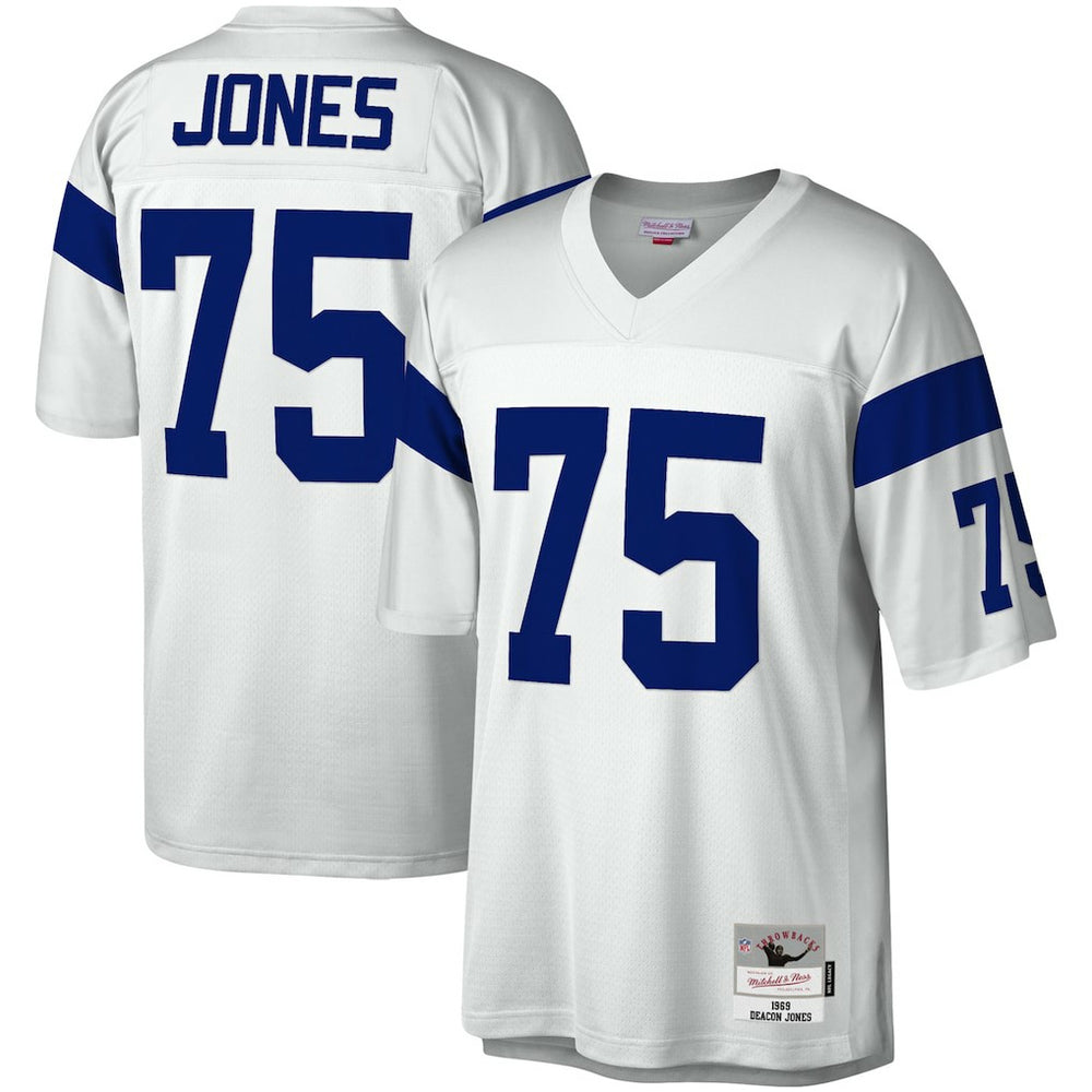 Deacon Jones Los Angeles Rams Legacy Replica Jersey White | Mitchell & Ness