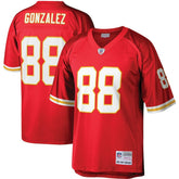 Tony Gonzalez Kansas City Chiefs Legacy Replica Jersey Red | Mitchell & Ness