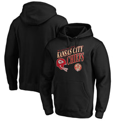 Kansas City Chiefs 60th Season Logo Rise Pullover Hoodie Black | NFL