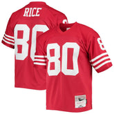 Jerry Rice San Francisco 49ers Legacy Replica Jersey Scarlet | Mitchell & Ness