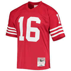 Joe Montana San Francisco 49ers Legacy Replica Jersey Scarlet | Mitchell & Ness