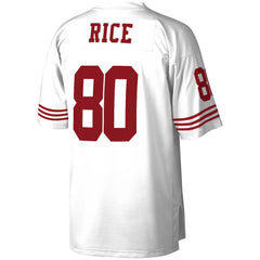 Jerry Rice San Francisco 49ers Legacy Replica Jersey White | Mitchell & Ness