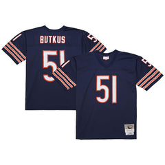 Dick Butkus Chicago Bears Legacy Replica Jersey Navy | Mitchell & Ness