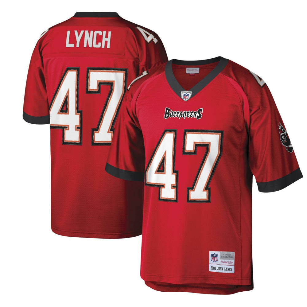 John Lynch Tampa Bay Buccaneers Legacy Replica Jersey Red | Mitchell & Ness