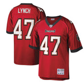 John Lynch Tampa Bay Buccaneers Legacy Replica Jersey Red | Mitchell & Ness