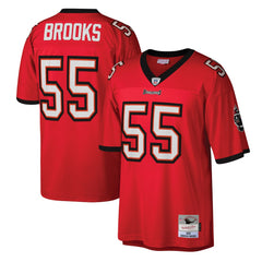 Derrick Brooks Tampa Bay Buccaneers Legacy Replica Jersey Red | Mitchell & Ness