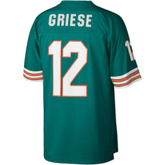 Bob Griese Miami Dolphins Legacy Replica Jersey Aqua | Mitchell & Ness
