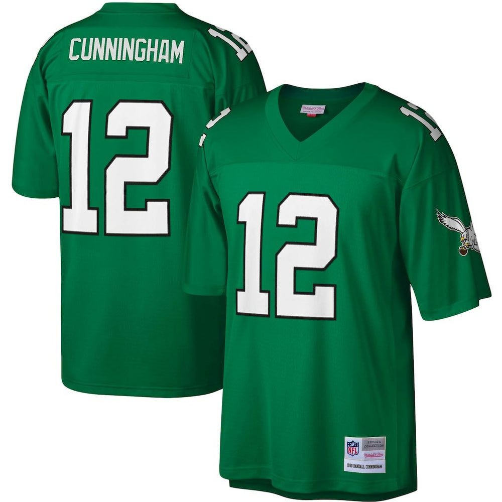 Randall Cunningham Philadelphia Eagles Legacy Replica Jersey Kelly Green | Mitchell & Ness