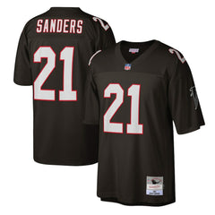 Deion Sanders Atlanta Falcons Legacy Replica Jersey Black | Mitchell & Ness