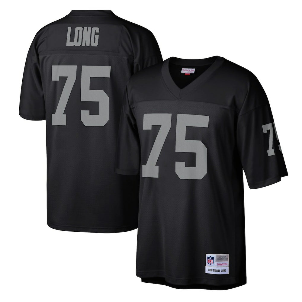 Howie Long Las Vegas Raiders Legacy Replica Jersey Black | Mitchell & Ness