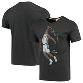 Zion Williamson New Orleans Pelicans Player Graphic Tri-Blend T-Shirt Charcoal - NBA