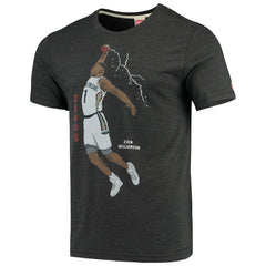 Zion Williamson New Orleans Pelicans Player Graphic Tri-Blend T-Shirt Charcoal - NBA