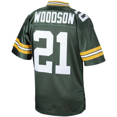Charles Woodson Green Bay Packers 2010 Authentic Throwback Retired Player Jersey Green | Mitchell & Ness