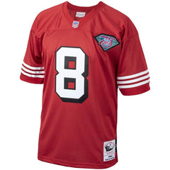 Steve Young San Francisco 49ers 1994 Authentic Throwback Retired Player Jersey Scarlet | Mitchell & Ness