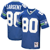 Steve Largent Seattle Seahawks 1985 Authentic Throwback Retired Player Jersey Royal | Mitchell & Ness