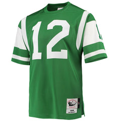 Joe Namath New York Jets 1968 Authentic Throwback Retired Player Jersey Green | Mitchell & Ness