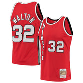 Bill Walton Portland Trail Blazers 1976/77 Hardwood Classics Swingman Jersey Red - NBA