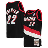 Clyde Drexler Portland Trail Blazers Youth 1991/92 Hardwood Classics Swingman Jersey Black - NBA
