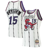 Vince Carter Toronto Raptors 1998/99 Hardwood Classics Authentic Jersey White - NBA