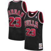 Michael Jordan Chicago Bulls 1997/98 Hardwood Classics Authentic Jersey Black - NBA