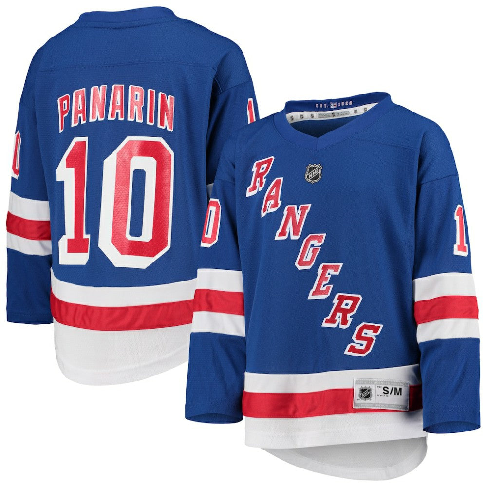 Artemi Panarin New York Rangers Youth Home Replica Player Jersey - Blue - NHL