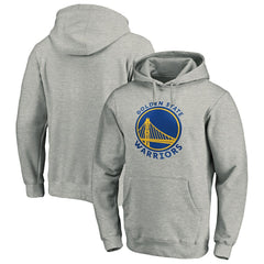 Golden State Warriors Alternate Logo Pullover Hoodie Heather Gray - NBA