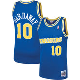 Tim Hardaway Golden State Warriors 1990/91 Hardwood Classics Swingman Jersey Royal - NBA