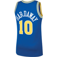 Tim Hardaway Golden State Warriors 1990/91 Hardwood Classics Swingman Jersey Royal - NBA