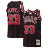 Scottie Pippen Chicago Bulls Hardwood Classics Swingman Jersey Black - NBA