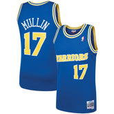 Chris Mullin Golden State Warriors 1993/94 Hardwood Classics Swingman Jersey Royal - NBA